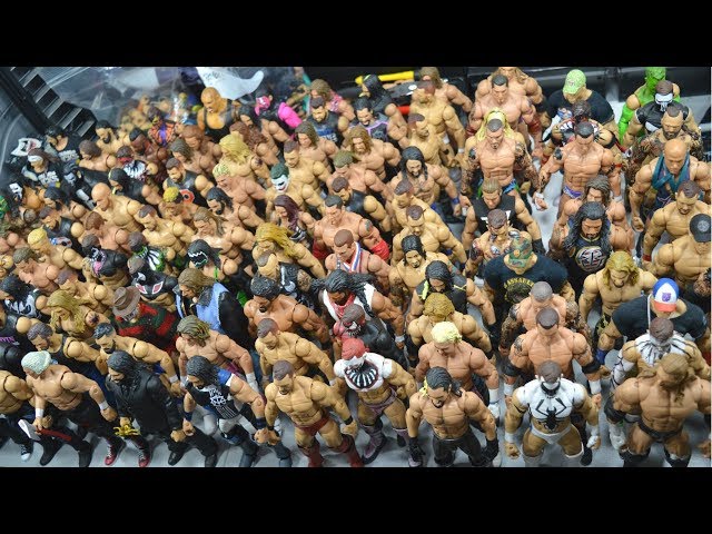 MASSIVE CUSTOM WWE FIGURE COLLECTION!