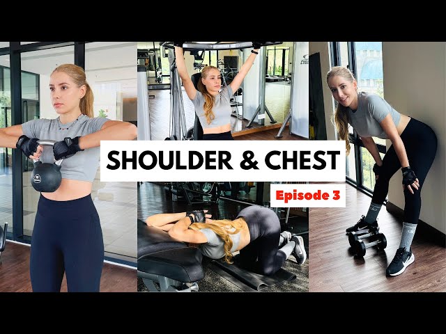 How I Grew My Chest & Shoulders | Intense Upper Body GYM Vlog 🔥