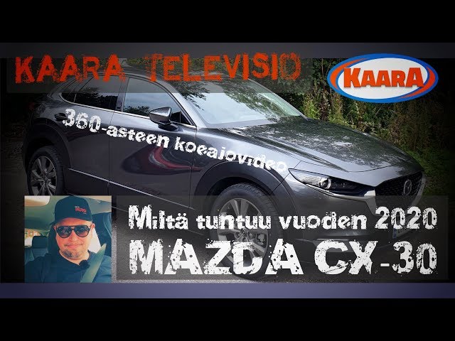 Hyppää kyytiin! Ensikokemukset: uusi Mazda CX-30 360-videolla