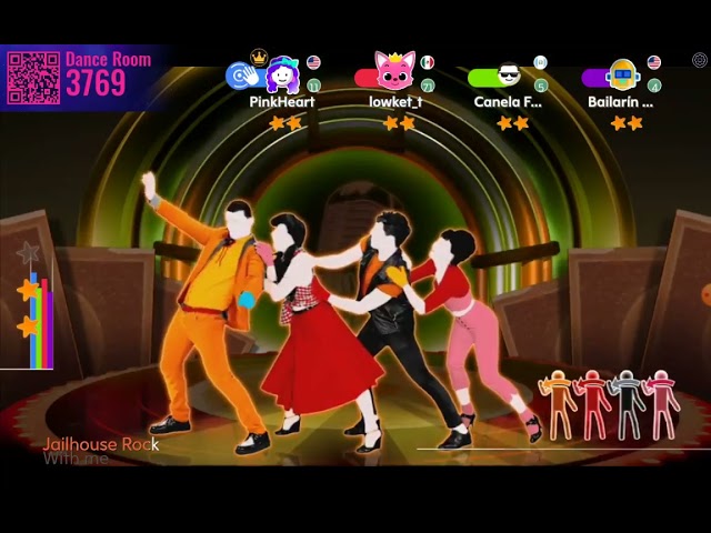 Just Dance Now: Jailhouse Rock by Elvis Presley-  MEGASTAR- P4