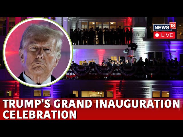 LIVE | Trump Inauguration 2025 | Fireworks ahead of Trump's Inauguration Ceremony |USA