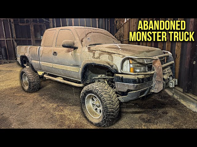 Abandoned MONSTER Truck: Chevy 2500HD | First Wash in 12 Years! | Car Detailing Restoration