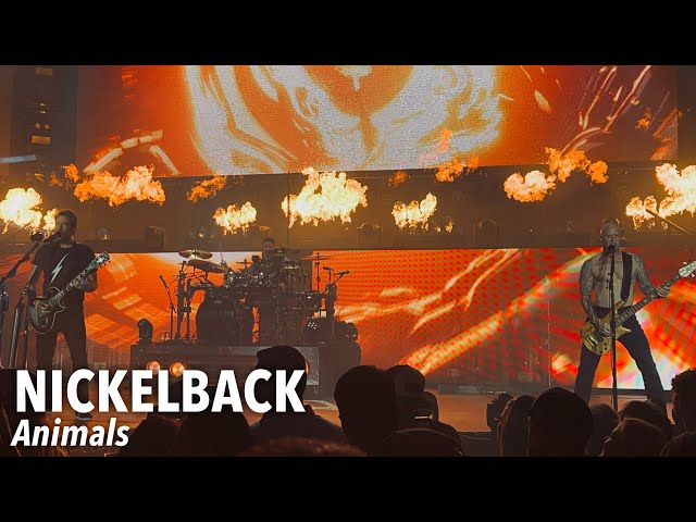 NICKELBACK - Animals - Live @ CWMP - The Woodlands,TX 7/23/23 4K HDR