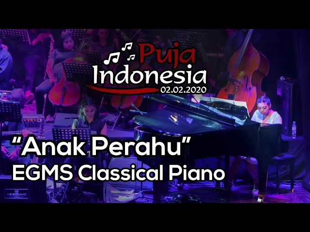 "ANAK PERAHU" - Erwin Gutawa Music School (Konser - Puja Indonesia 02.02.2020) #hanyadiEGMS