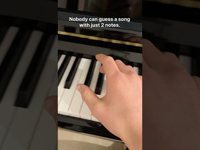 GUESS THE SONG? 😜 #piano #pianotutorial #pianocover #funny #shorts #viralshorts #pianolession