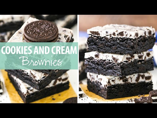 Cookies and Cream Brownies