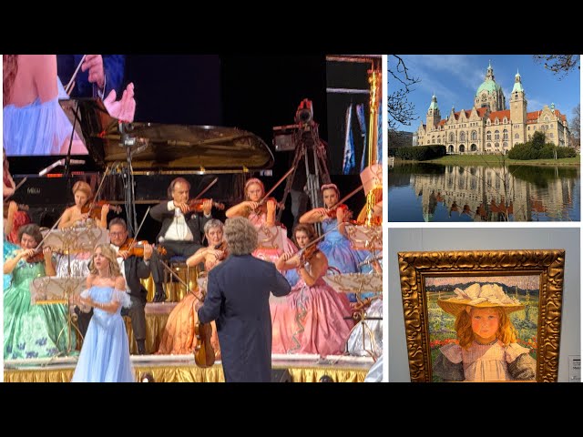 Наши культурные выходные с Сыном ,Концерт André Rieu  и музей 🏛️