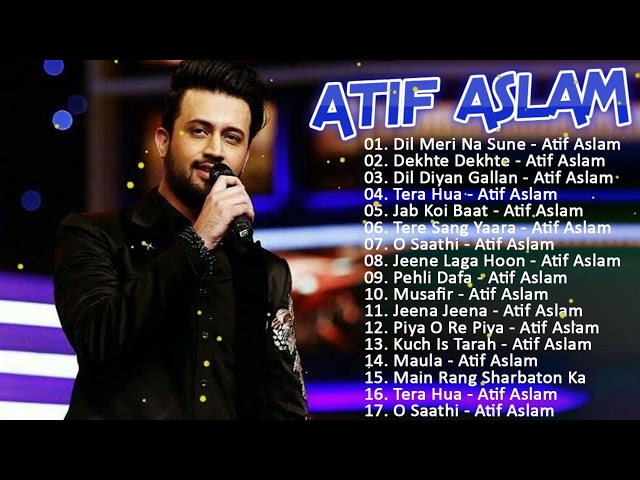 ATIF ASLAM Hindi Songs Collection Atif Aslam songs BEST OF ATIF ASLAM SONGS 2023 #atifaslam