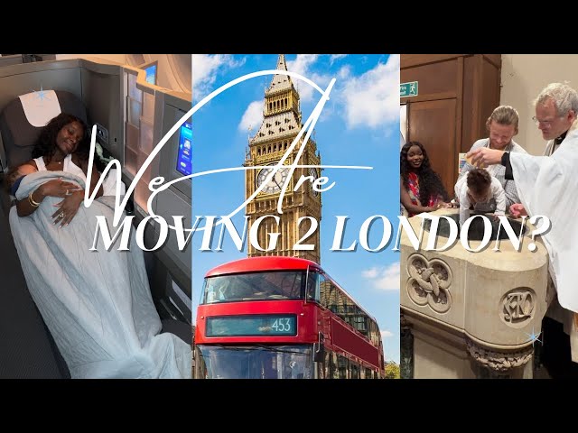 WE ARE MOVING 2 LONDON!,  MY SON CHRISTENING, & MORE | WEEKLY VLOG