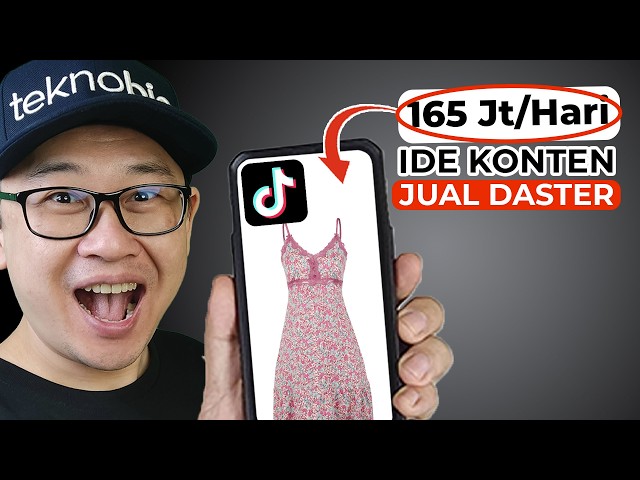 Baju DASTER Omset 165 Jt/hari 😍 TIPS JUALAN FASHION DI TIKTOK