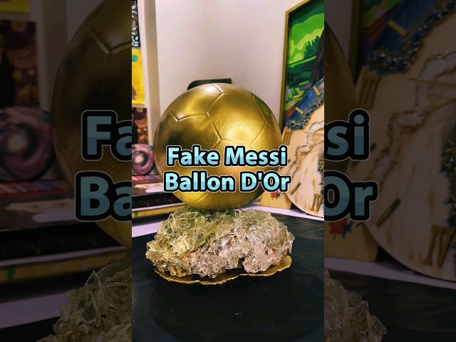 Messi Fan Remakes Ballon d'Or