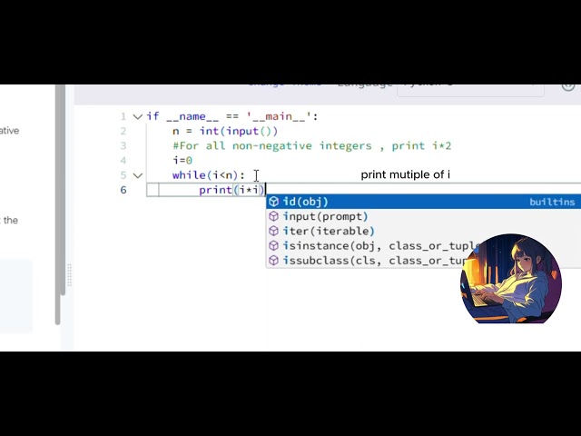 how to print multiple of number in python #learnpython