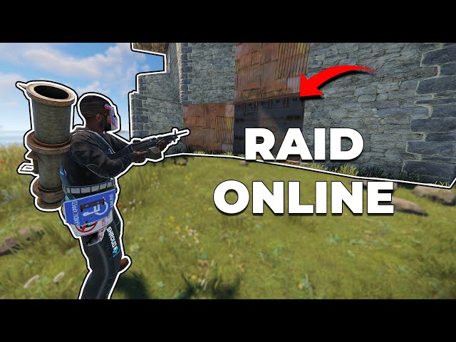 RAID ONLINE A LOS VECINOS POR PESADOS Y ROOF CAMPERS | RUST Gameplay Español