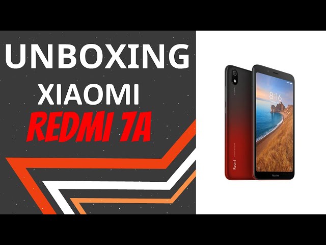 UNBOXING XIAOMI Redmi 7A  , 370 lei de Black Friday