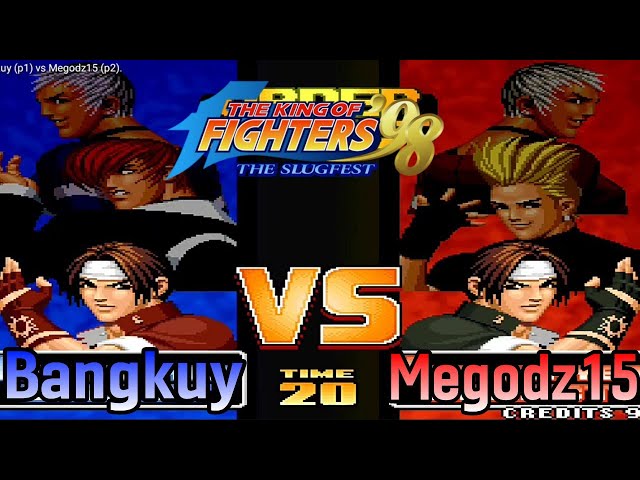 GGPO INDONESIA Frendly Match. Bottom Tier Battle KOF98. [Nub]Bangkuy vs Megodz15