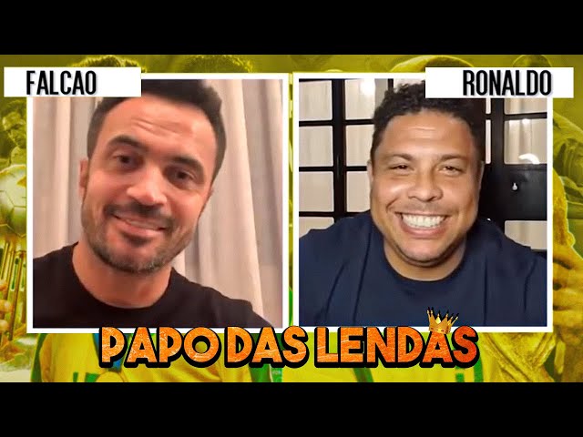 Papo das lendas - Falcão e Ronaldo Fenômeno!