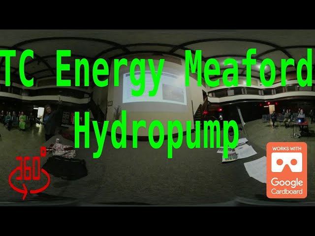 TC Energy Meaford Hydropump presentation, Save Georgian Bay, Climate Action Team