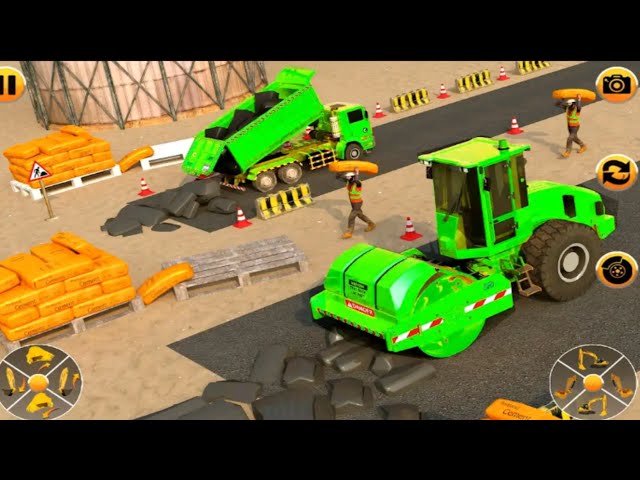 heavy excavator simulator jcb game 2021- Android Gameplay