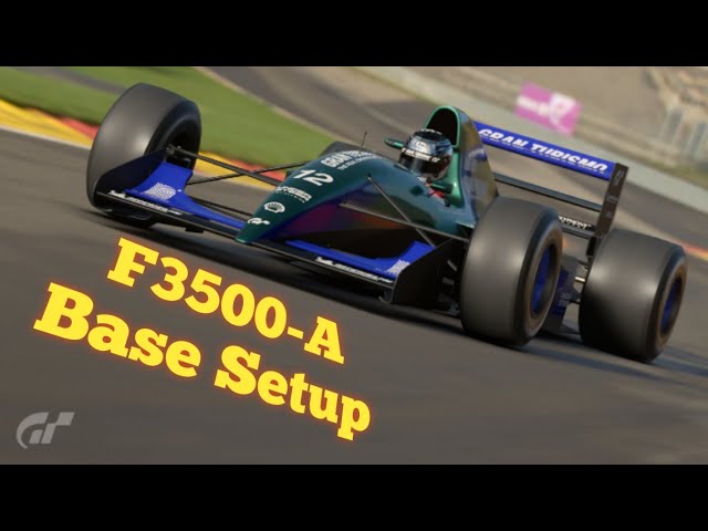 Gran Turismo 7 | GT7 F3500-A Base setup