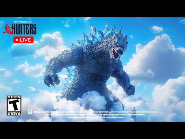 🔴 LIVE ! - Fortnite x Godzilla 🔴 FORTNITE INDIA LIVE !