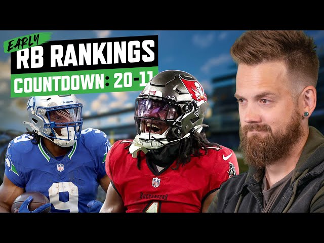 Early RB Rankings Countdown: 20-11, Old & (NOT) Busted | Fantasy Football 2024 - Ep. 1568