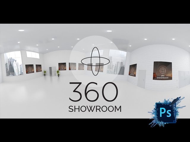 360 ShowRoom created with Photoshop