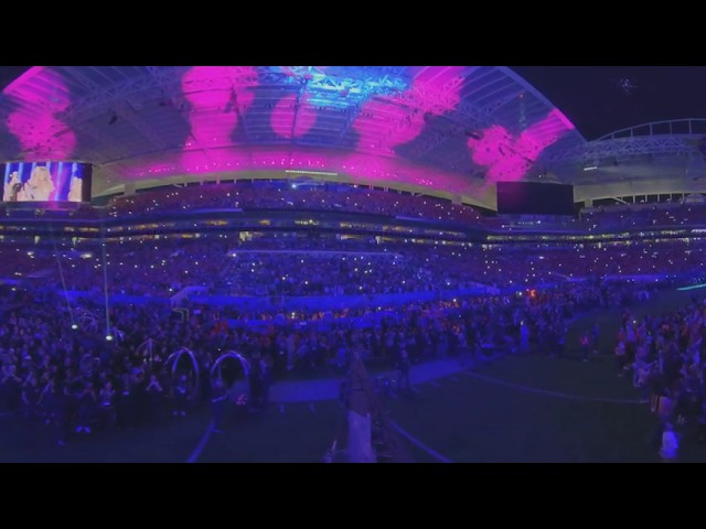 Super Bowl LIV Halftime Show full 360 video