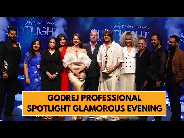 Sharvari Grace The Godrej Professional - Spotlight  Glamorous Evening, Celebrating Hair, Fashion