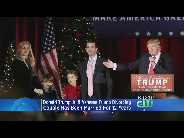 Donald Trump Jr., Wife Headed For Divorce After 12 Years