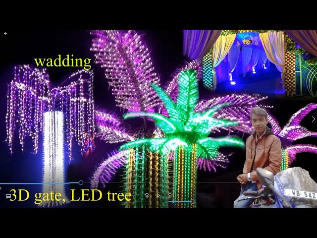 8D What is a LED Christmas tree How do you put LED lights on a tree All for sal 3D gate