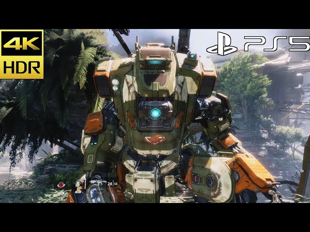 Titanfall 2 [PS5] Gameplay [4K HDR] Looks INCREDIBLE on PS5 (Next-Gen)