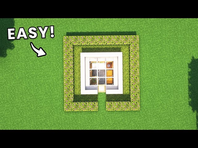 Minecraft: Simple Underground Base Tutorial (Easy) 🏠