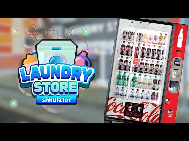 Купила торговые автоматы | laundry store simulator # 14