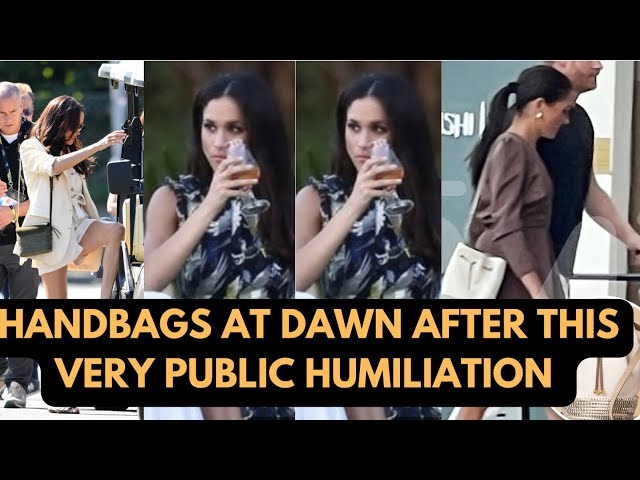 HANDBAGS AT DAWN - MEGHAN LATEST #meghan #meghanmarkle #princeharrry