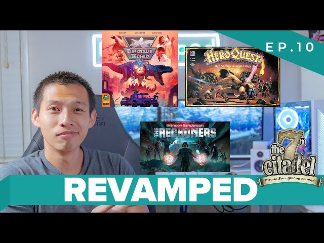 Revamped Episode 10: September Kickstarter Highlights + Hero Quest?