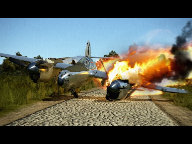 Realistic Plane Crashes, Fails & Crash Landings! 356 | IL-2 Sturmovik | Flight Simulator Crashes