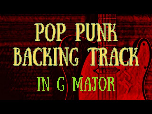 Pop Punk Backing Track in G major