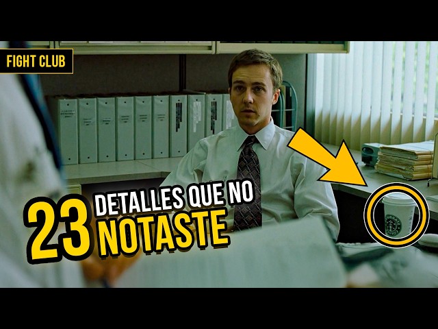 23 DETALLES que NO NOTASTE en FIGHT CLUB (EL CLUB DE LA LUCHA) | Curiosidades