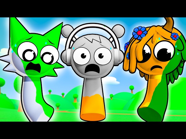 SPRUNKI, but the COLORS are SWAPPED?! Incredibox Sprunki Animation