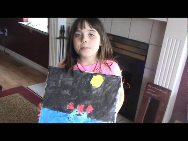 Maile Johnson Created Art Piece for Charity - Vancouver, Child Actor-Actress-Singer