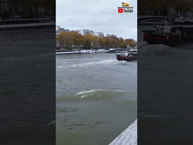 A River Boat Ride In Paris France