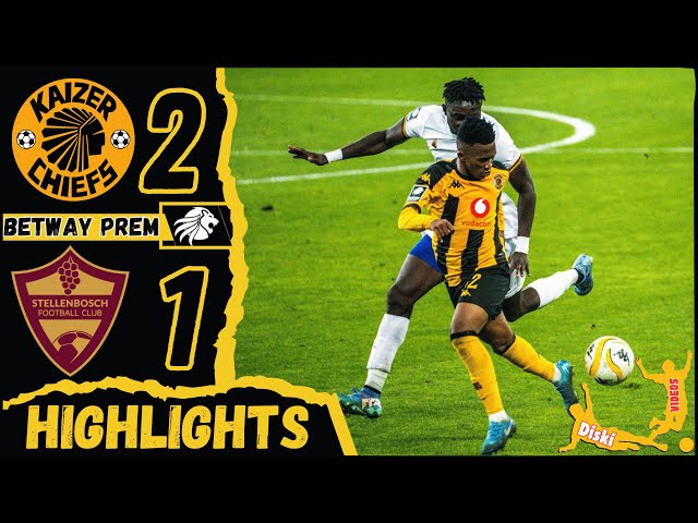 KAIZER CHIEFS vs STELLENBOSCH FC Goals & Extended Highlights| Betway Premiership 2024/25