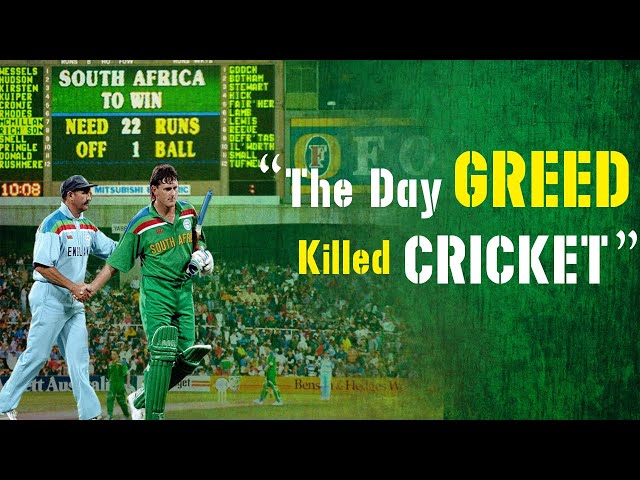 When greed reigned supreme / 1992 World Cup Semi-final / South Africa vs England - Cricket