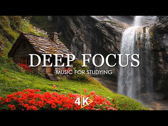 Deep Focus Music To Improve Concentration - 12 Hours of Ambient Study Music to Concentrate #828