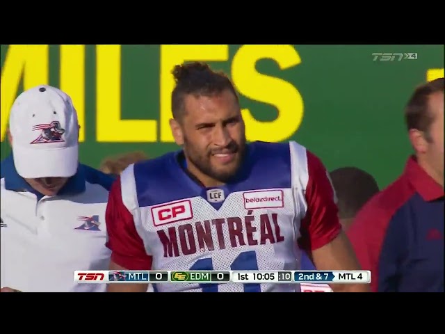 August 11, 2016 - CFL - Montreal Alouettes @ Edmonton Eskimos