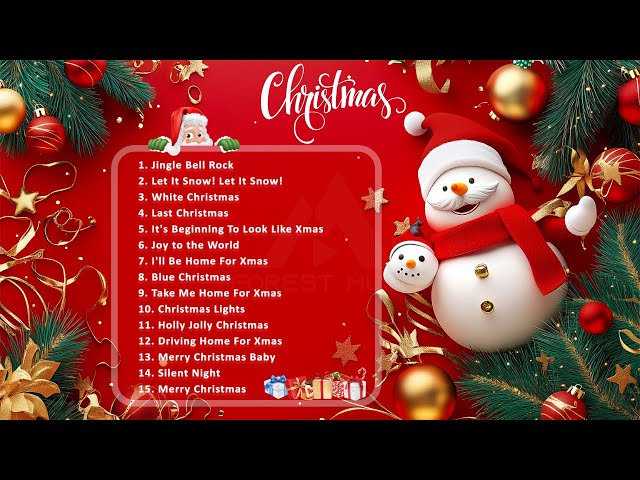 All-Time Favorite 100 Christmas Tracks with Lyrics🎄Ultimate Holiday Music Playlist 2025