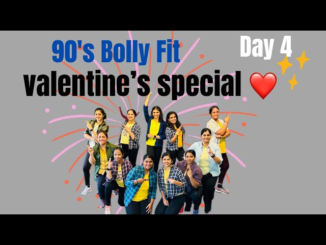 90‘s Bolly Fit | Day-4 Valentine's Speacial❤️ | Duniya Haseeno Ka Mela | Beginner Dance Workout |