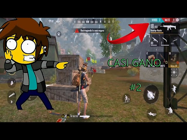 CASI GANO LA PRIMER PARTIDA EN FREE FIRE *QUEDE DE 2DO* | Sebaswarplay