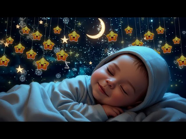 Instant Baby Sleep in 3 Minutes 💤 Soothing Mozart & Brahms Lullabies for Calm Nights