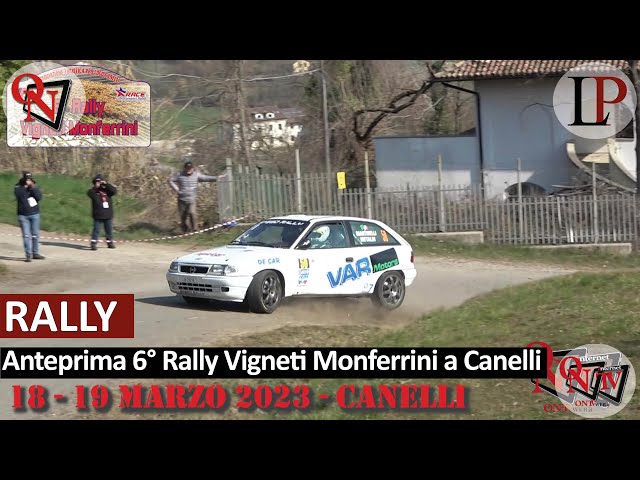 Preview of the 6th Monferrini Vineyards Rally in Canelli (At)